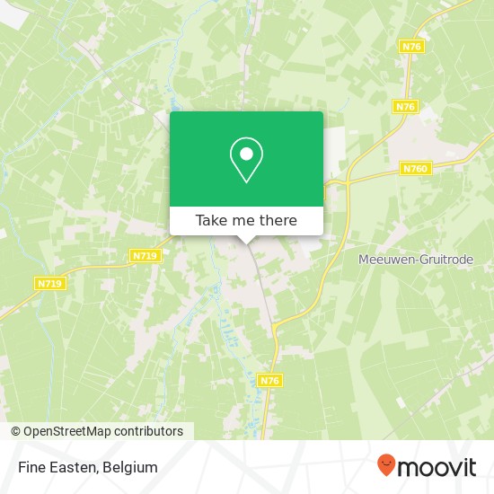 Fine Easten map