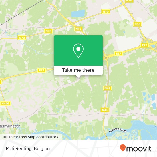 Roti Renting map