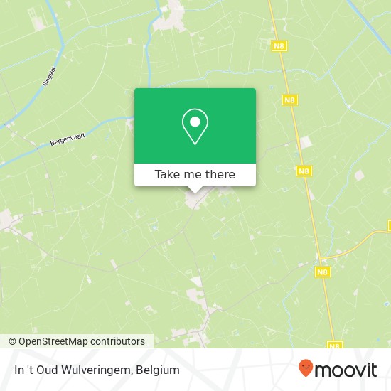 In 't Oud Wulveringem map