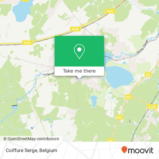 Coiffure Serge map