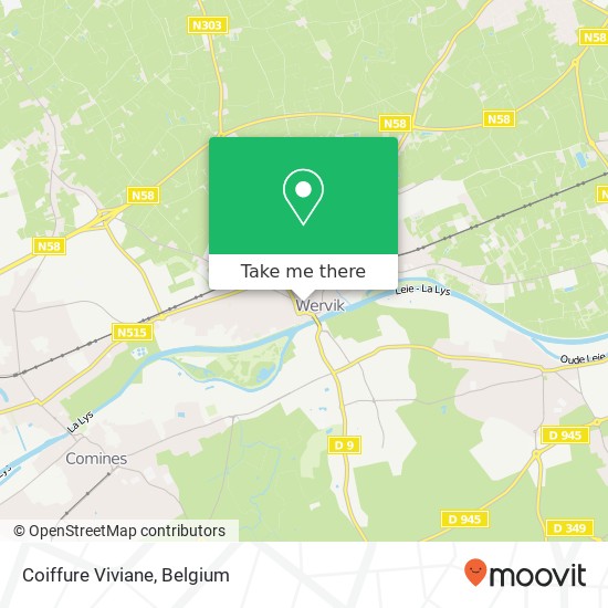 Coiffure Viviane map