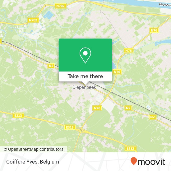 Coiffure Yves map