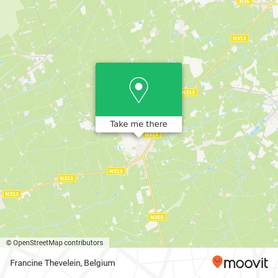 Francine Thevelein map