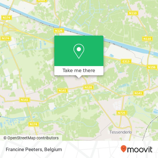 Francine Peeters map