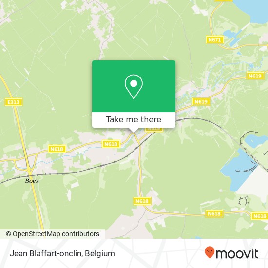 Jean Blaffart-onclin map