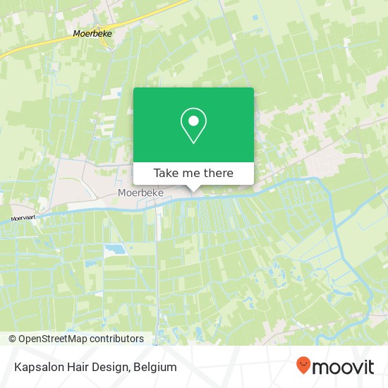 Kapsalon Hair Design map