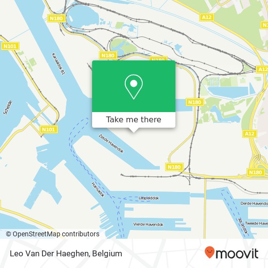 Leo Van Der Haeghen map
