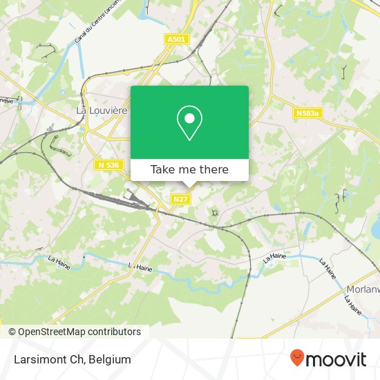Larsimont Ch map