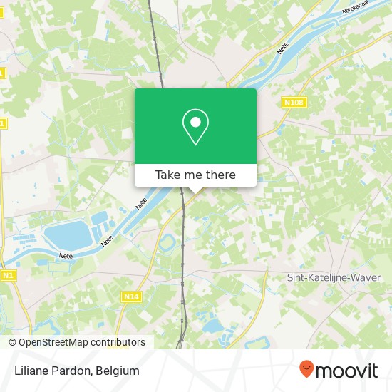 Liliane Pardon map