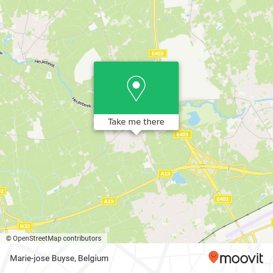 Marie-jose Buyse map