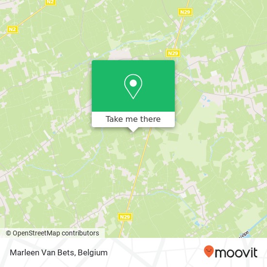 Marleen Van Bets map