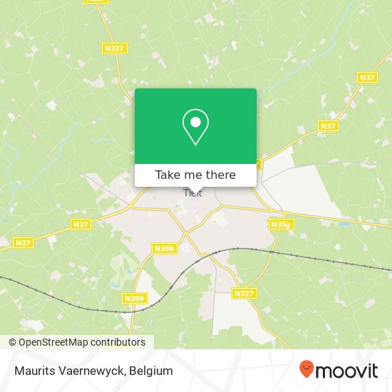 Maurits Vaernewyck map