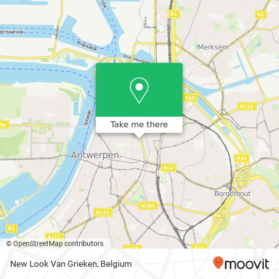 New Look Van Grieken map