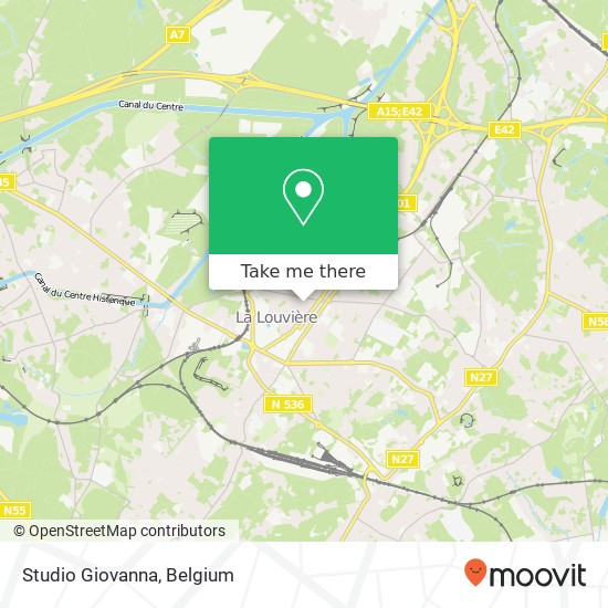 Studio Giovanna map