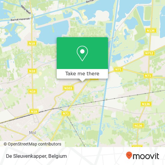 De Sleuvenkapper map