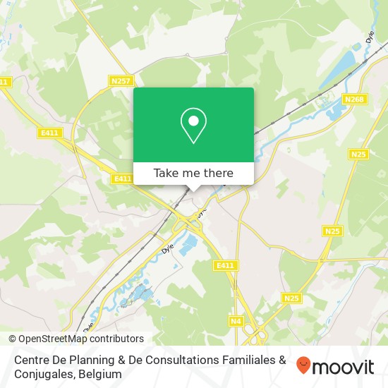 Centre De Planning & De Consultations Familiales & Conjugales map