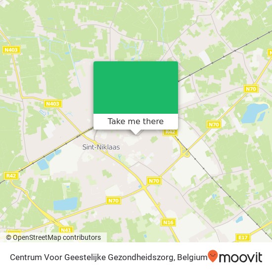 Centrum Voor Geestelijke Gezondheidszorg map