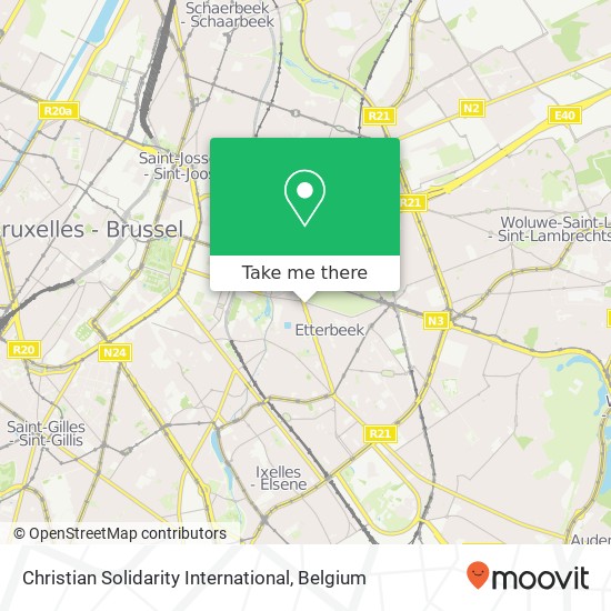 Christian Solidarity International map