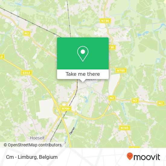 Cm - Limburg map
