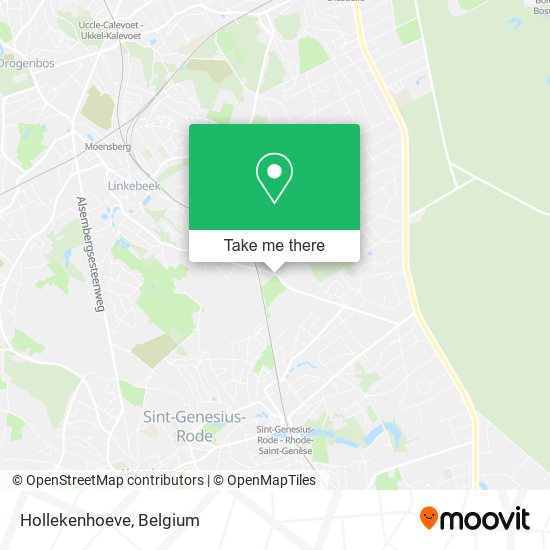 Hollekenhoeve map