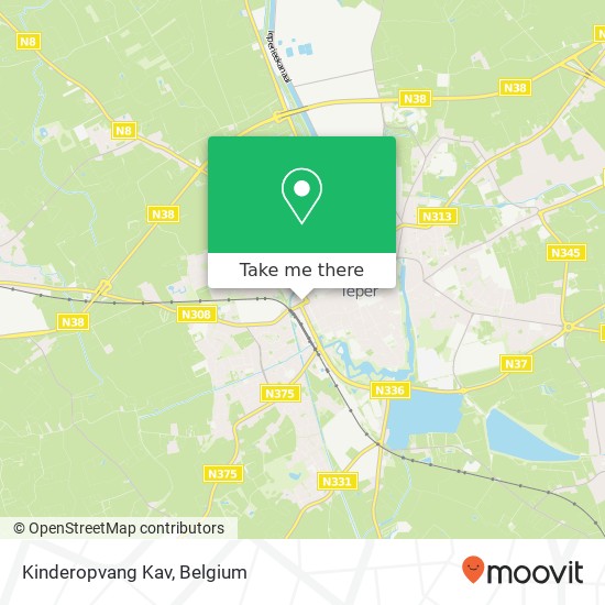 Kinderopvang Kav map