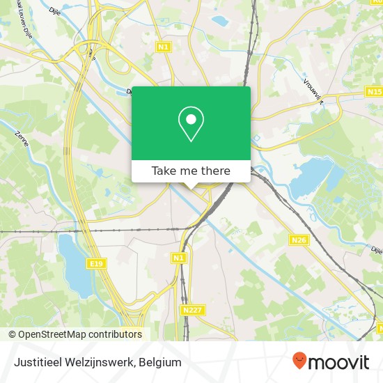 Justitieel Welzijnswerk map