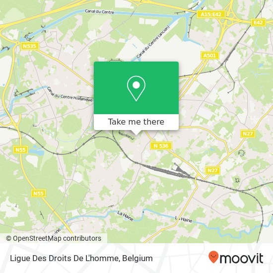 Ligue Des Droits De L'homme map