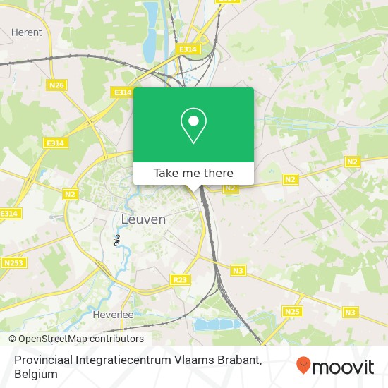 Provinciaal Integratiecentrum Vlaams Brabant map