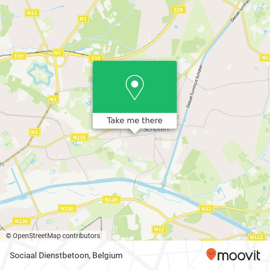 Sociaal Dienstbetoon map