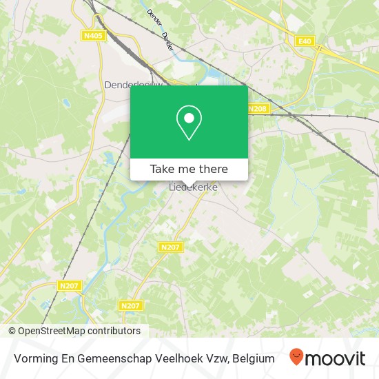 Vorming En Gemeenschap Veelhoek Vzw map