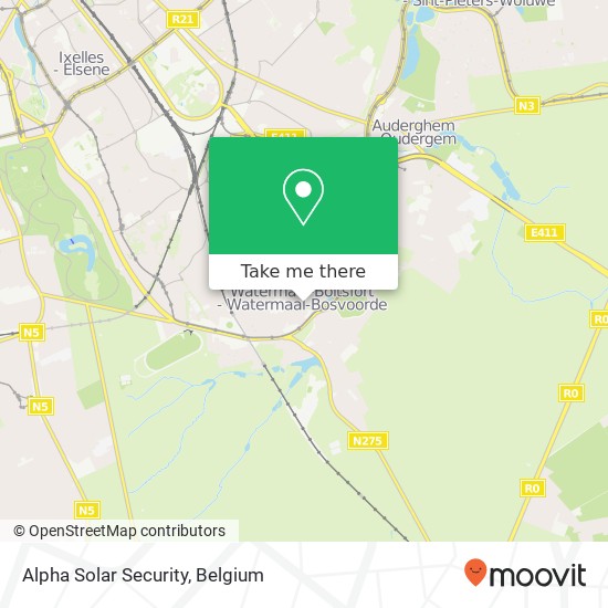 Alpha Solar Security map