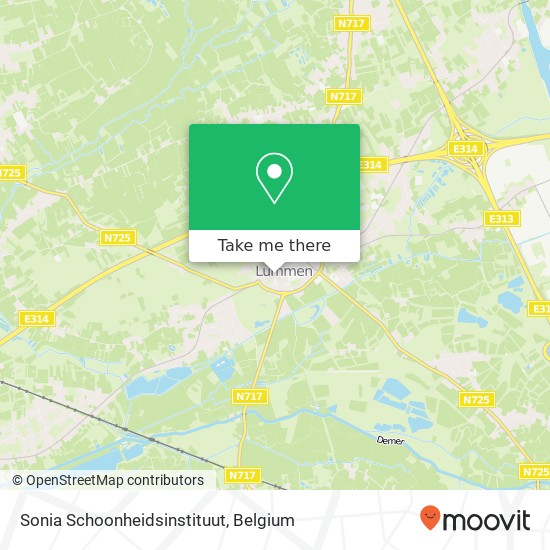 Sonia Schoonheidsinstituut map