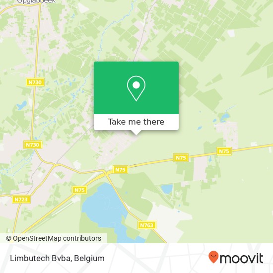 Limbutech Bvba map