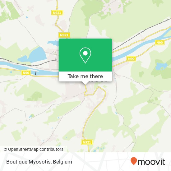 Boutique Myosotis map