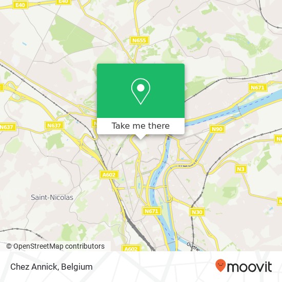 Chez Annick map