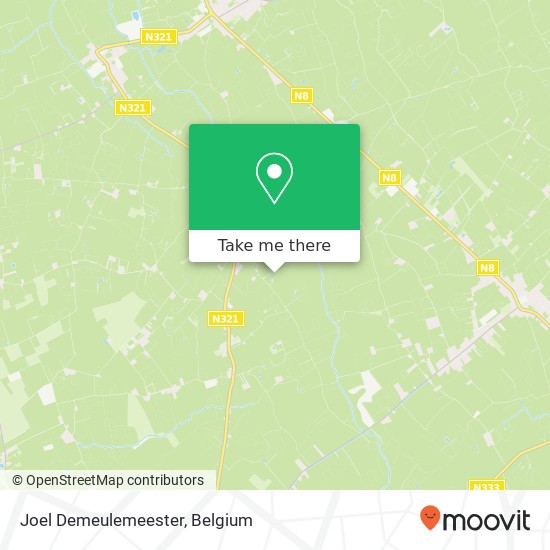 Joel Demeulemeester map