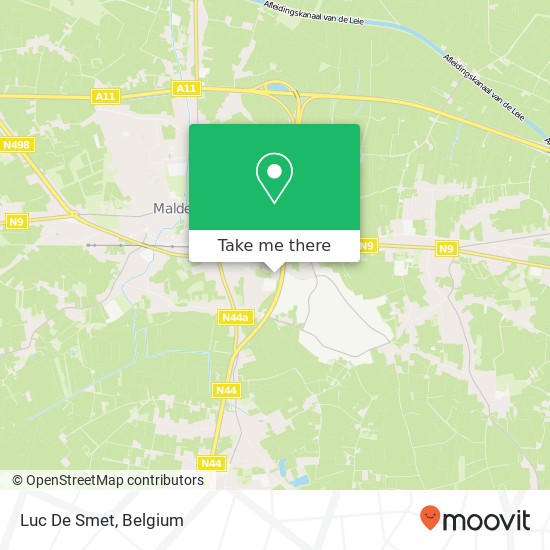 Luc De Smet map