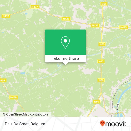 Paul De Smet map