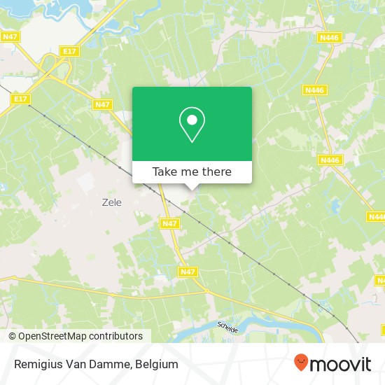 Remigius Van Damme map