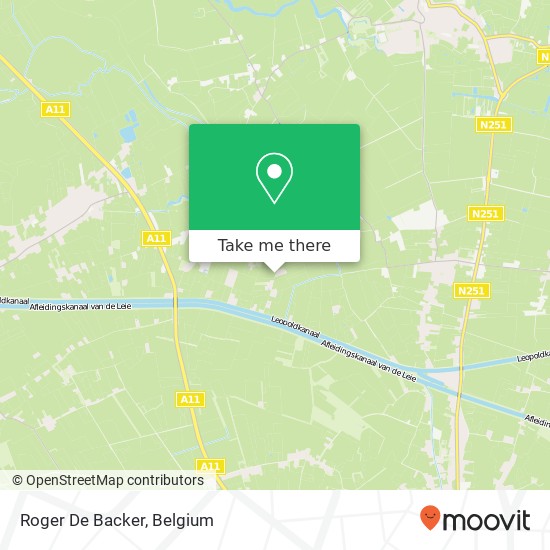 Roger De Backer map