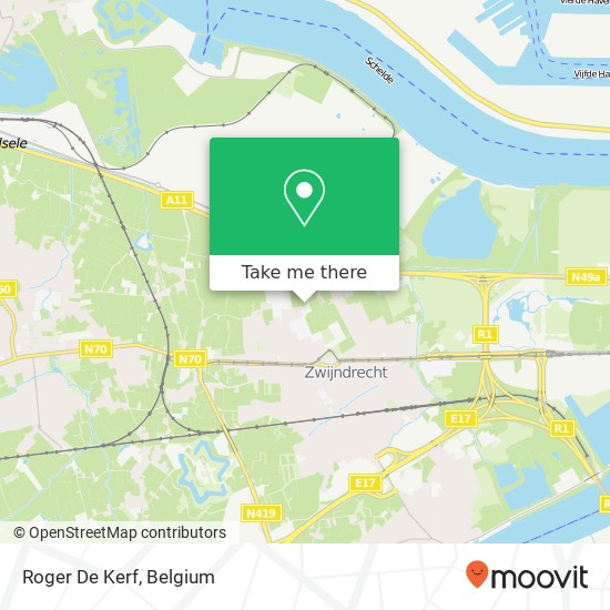 Roger De Kerf map