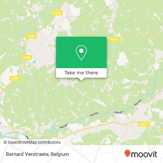 Bernard Verstraete map