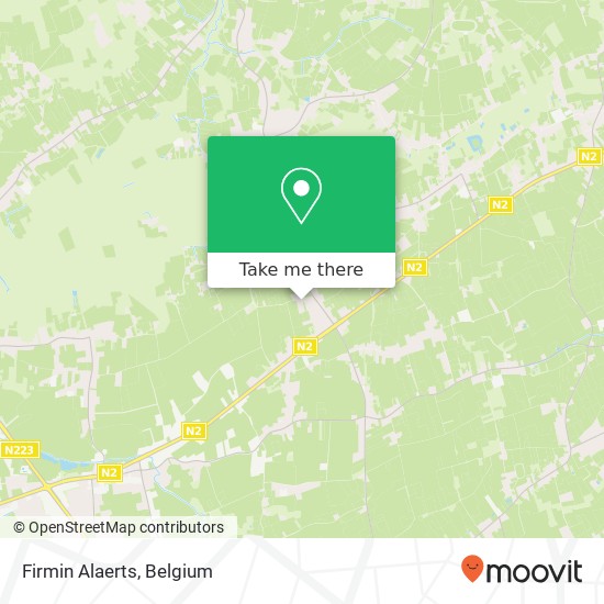 Firmin Alaerts map