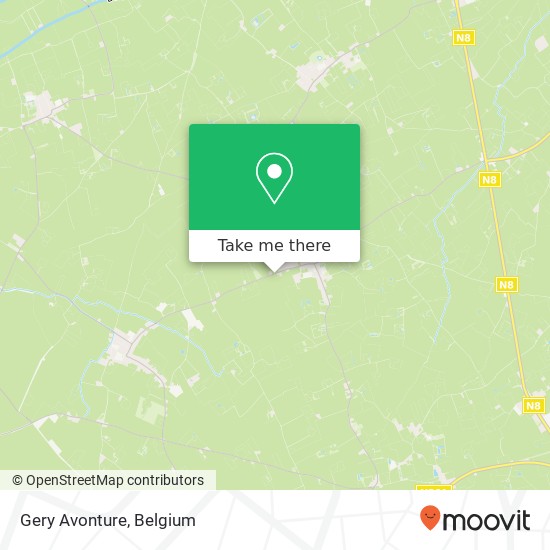 Gery Avonture map