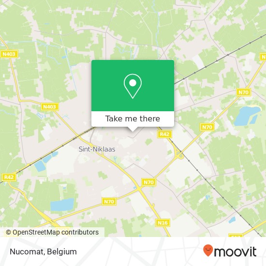 Nucomat map