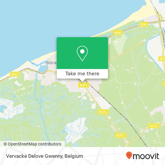 Vervacke Delove Gwenny map