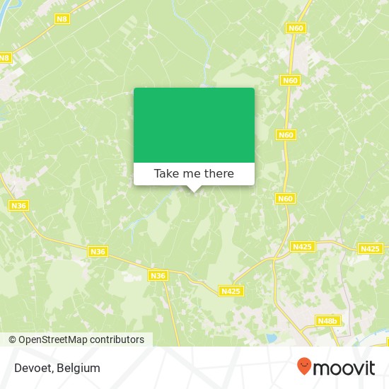 Devoet map