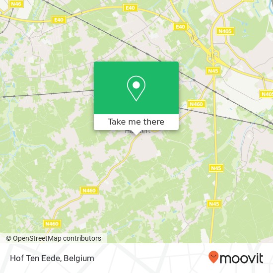 Hof Ten Eede map