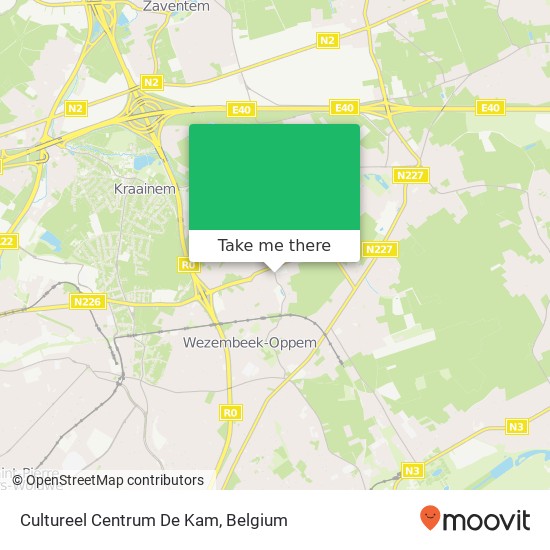 Cultureel Centrum De Kam map