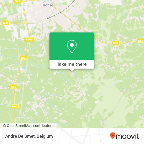 Andre De Smet map